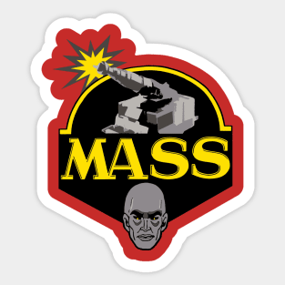 MASS The Ultimate Weapon Sticker